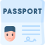 Passport Seva Service Icon